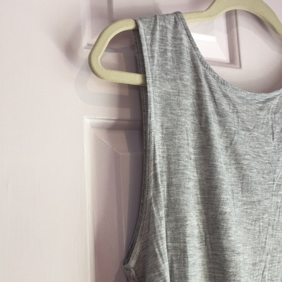 Free People Uptown Ruffled Tank Gray Size XS - Picture 6 of 8